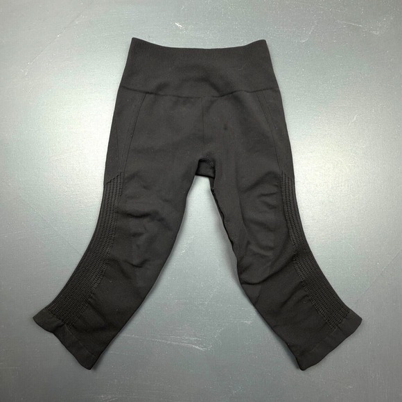 Lululemon Leggings Women's Size 6 Black High Rise Stretch Athletic Workout Pants - Picture 1 of 9